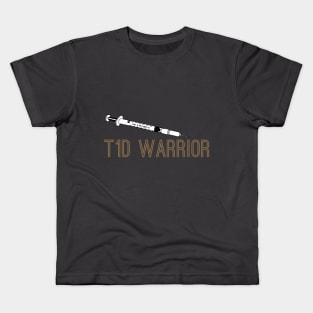 T1D warrior Kids T-Shirt